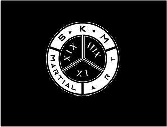 SKM MARTIAL ARTS logo design by amazing