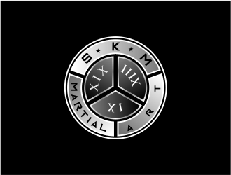 SKM MARTIAL ARTS logo design by amazing