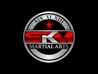 SKM MARTIAL ARTS logo design by fastsev