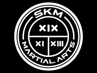SKM MARTIAL ARTS logo design by CreativeMania