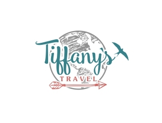 Tiffanys Travel logo design by amar_mboiss