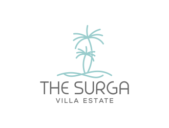 The Surga villa estate logo design by senandung