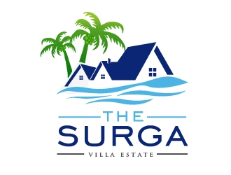 The Surga villa estate logo design by shravya