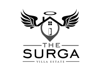 The Surga villa estate logo design by shravya
