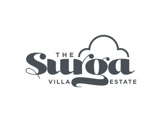 The Surga villa estate logo design by LOVECTOR