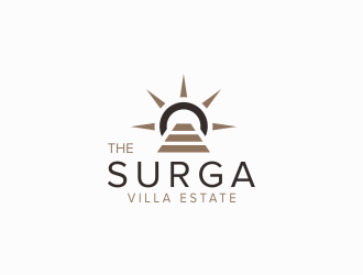 The Surga villa estate logo design by Thoks