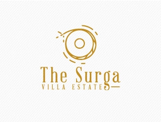 The Surga villa estate logo design by AYATA