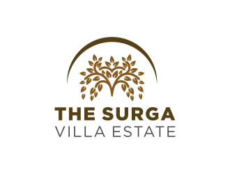 The Surga villa estate logo design by Kanya
