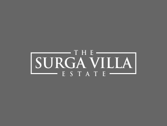 The Surga villa estate logo design by afra_art