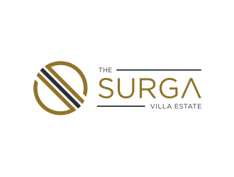 The Surga villa estate logo design by scolessi