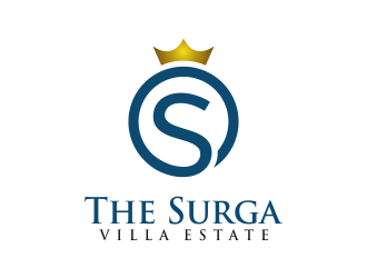 The Surga villa estate logo design by Kindo