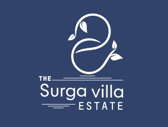 The Surga villa estate logo design by mindstree