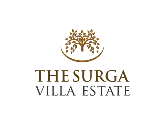 The Surga villa estate logo design by Kanya