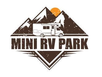Mini RV Park logo design by DreamLogoDesign