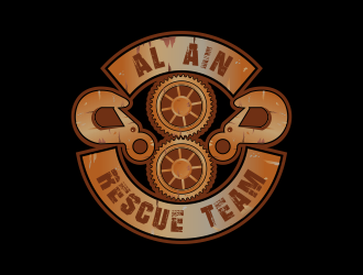 Al Ain Rescue Team  logo design by Kruger