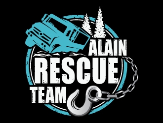 Al Ain Rescue Team  logo design by Suvendu