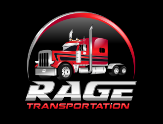 Rage Transportation logo design by digihexagon