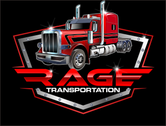 Rage Transportation logo design by bosbejo