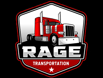 Rage Transportation logo design by Optimus