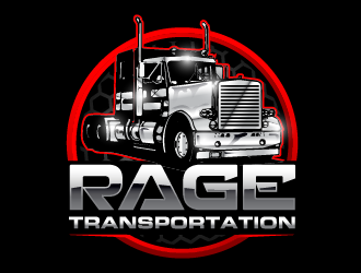 Rage Transportation logo design by PRN123