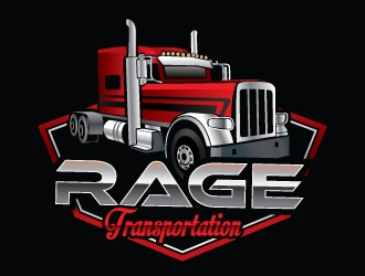 Rage Transportation logo design by Suvendu