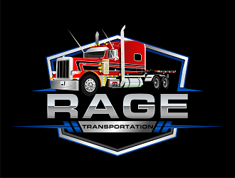 Rage Transportation logo design by Republik