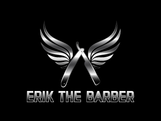 Erik The Barber  logo design by dibyo
