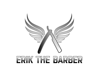 Erik The Barber  logo design by dibyo
