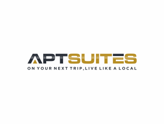 aptsuites logo design by ammad