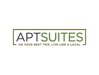 aptsuites logo design by maserik
