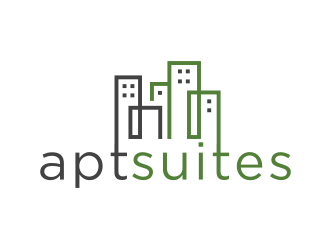 aptsuites logo design by scolessi