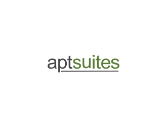 aptsuites logo design by Greenlight