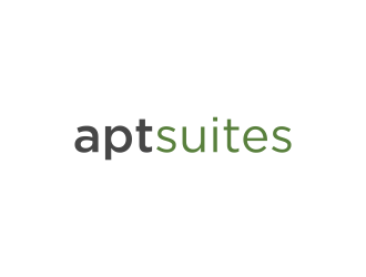 aptsuites logo design by RIANW