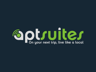 aptsuites logo design by goblin