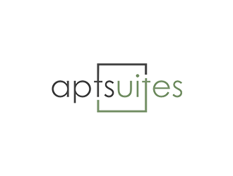 aptsuites logo design by checx