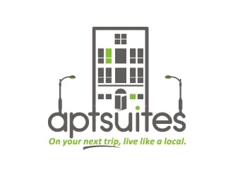 aptsuites logo design by JJlcool