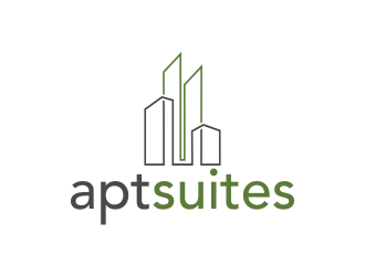 aptsuites logo design by oke2angconcept