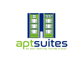 aptsuites logo design by Suvendu