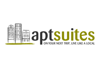 aptsuites logo design by AmduatDesign