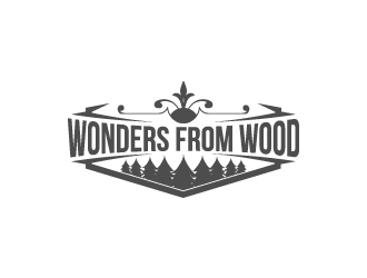 Wonders from Wood logo design by JJlcool