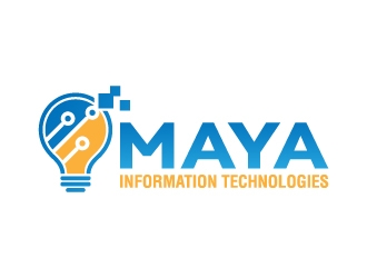 Maya Information Technologies logo design by jaize