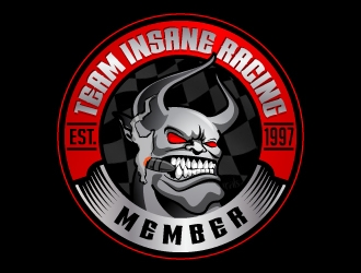 Team Insane Racing logo design by jaize