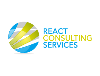 React Consulting Services - We also use RCS logo design by ellsa