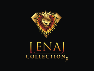 LenaJ COLLECTION. logo design by ohtani15