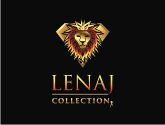 LenaJ COLLECTION. logo design by ohtani15