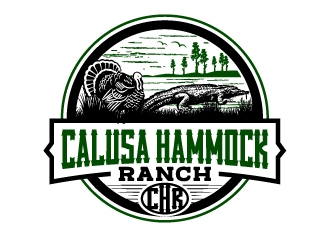 Calusa Hammock Ranch logo design by jaize