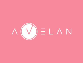 aivielan (it can be all caps or all lower case) logo design by ammad