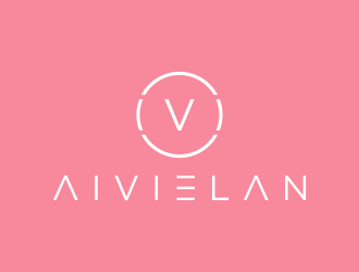 aivielan (it can be all caps or all lower case) logo design by ammad