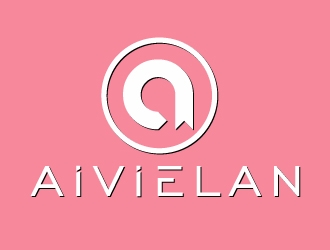 aivielan (it can be all caps or all lower case) logo design by shravya