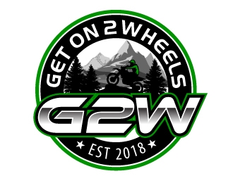GetOn2Wheels logo design by Xeon